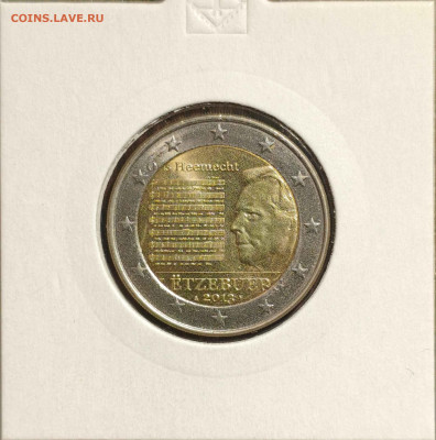 2 евро Люксембург 2013г,юбилейная,UNC,до 13.09.25г. 22:00мск - 1000002163_11zon