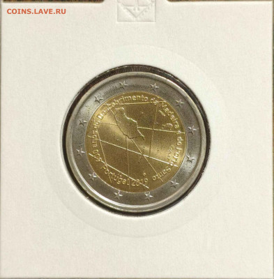 2 евро Португалия 2019г,юбилейная,UNC,до 13.09.25г. 22:00мск - 1000002165_11zon