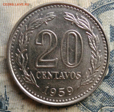 Аргентина 20 сентаво 1959 года до 15.09.2025 - IMG_20250903_023834