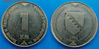 Босния и Герцеговина - 1 марка 2002 года до 17.09 - Босния и Герцеговина 1 марка, 2002   55