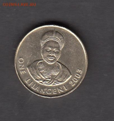 Свазиленд 2003 1л без оборота до 15 09 - 30