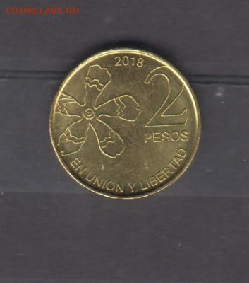 Аргентина 2018 2 песо без оборота до 15 09 - 681