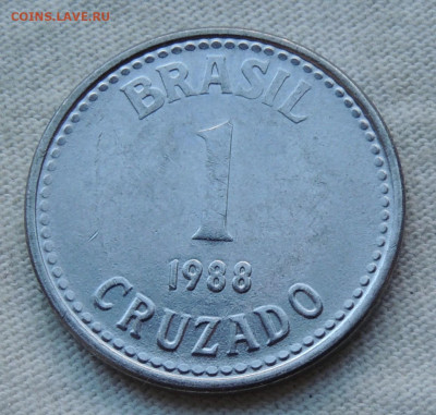 Бразилия 1 крузадо 1988 до 14.09.2025 - Бразилия 1 крузадо 1988.JPG