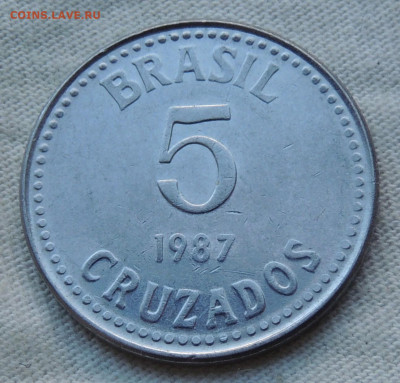 Бразилия 5 крузадо 1987 до 14.09.2025 - Бразилия 5 крузадо 1987.JPG