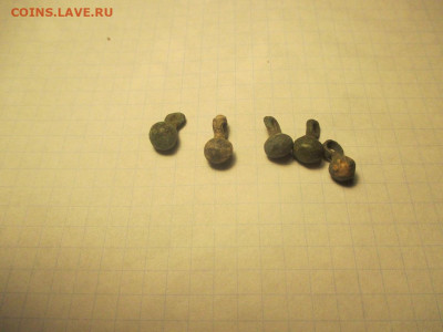 Пуговици гирьки детские 5 штук. - IMG_1777.JPG