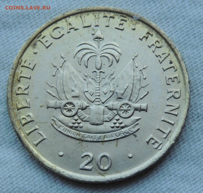 Гаити 20 сантимов 1991 до 17.09.2025 - Гаити 20 сантимов 91.JPG