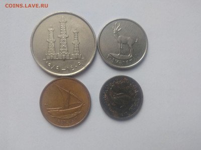 ФИКС Монеты Гонконга,ОАЭ,СА до 17.09.2025 22-00 мск - Набор монет ОАЭ 1