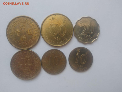 ФИКС Монеты Гонконга,ОАЭ,СА до 17.09.2025 22-00 мск - Набор монет Гонконга 1