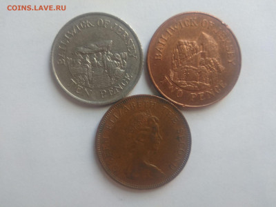 ФИКС Монеты Греции,Джерси,Исландии до 17.09.2025 22-00 мск - Набор монет Джерси 2