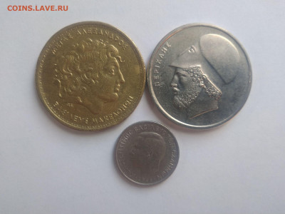 ФИКС Монеты Греции,Джерси,Исландии до 17.09.2025 22-00 мск - Набор монет Греции 2