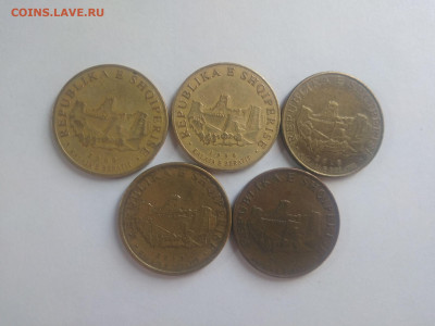 ФИКС Монеты Албании до 17.09.2025 22-00 мск - Албания 10 лек 1