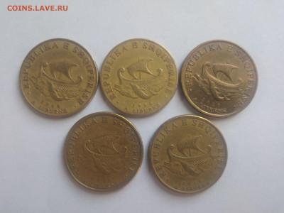 ФИКС Монеты Албании до 17.09.2025 22-00 мск - Албания 20 лек 1