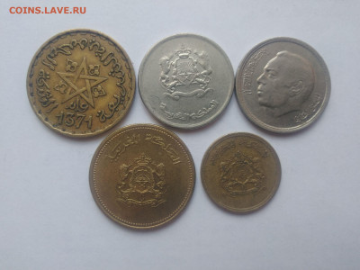 ФИКС Монеты Египта,Кабо верде,Марок до 17.09.2025 22-00 мск - Марокко набор 2