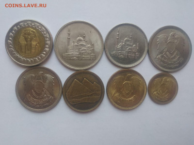 ФИКС Монеты Египта до 17.09.2025 22-00 мск - Египет набор 2