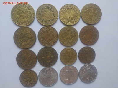 ФИКС Монеты Туниса до 17.09.2025 22-00 мск - Набор монет Туниса 1