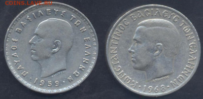 Греция 10 драхм 1968 г. 13.09.2025 г. 22 -00 МСК. - Греция