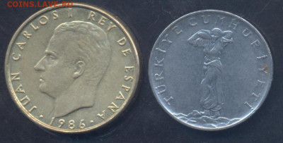 Испания 100 песет 1986 г. 13.09.2025 г. 22 -00 МСК. - Испания