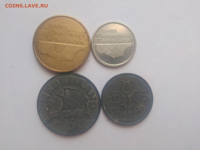 ФИКС Монеты Кипра и Нидерландов до 17.09.2025 22-00 мск - Нидерланды набор 2