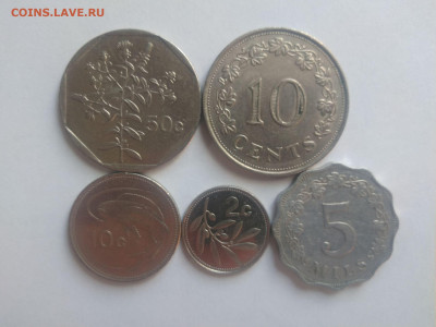 ФИКС Монеты Мальты до 17.09.2025 22-00 мск - Набор монет Мальты №2 2