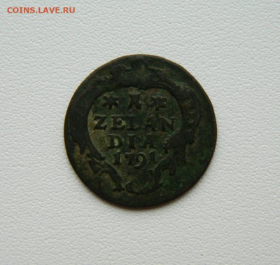 Зеландия 1 дьюит 1791 г. С рубля! до 18.09.25 - DSCN7323.JPG