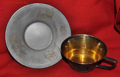 Три кофейных пары Серебро 875 Позолота до 17.09.25.19.00 МСК - DSC_0255.JPG