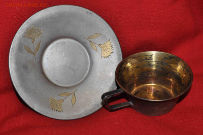 Три кофейных пары Серебро 875 Позолота до 17.09.25.19.00 МСК - DSC_0253.JPG