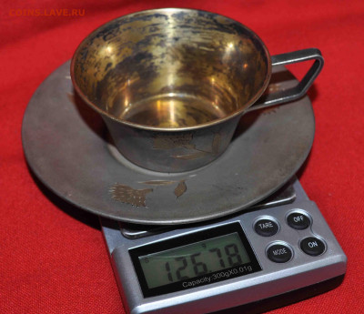 Три кофейных пары Серебро 875 Позолота до 17.09.25.19.00 МСК - DSC_0248.JPG