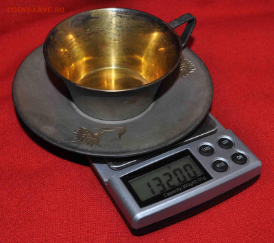 Три кофейных пары Серебро 875 Позолота до 17.09.25.19.00 МСК - DSC_0247.JPG