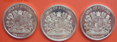 1 фунт Строма  кошки 2021 3 штуки. UNC. - 1 фунт Строма  кошки 2021 3 штуки - 2