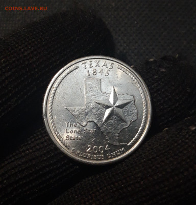 4 доллара 2004 года (P) 50 штатов - ТЕХАС До 22.09 - 20250215_203917