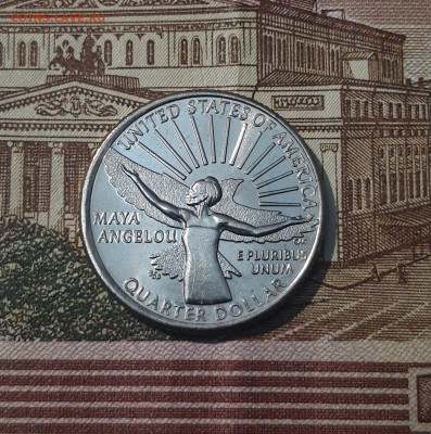 4 доллара 2022 года (P) МАЙЯ ЭНДЖЕЛОУ До 22.09 - 20250215_204611