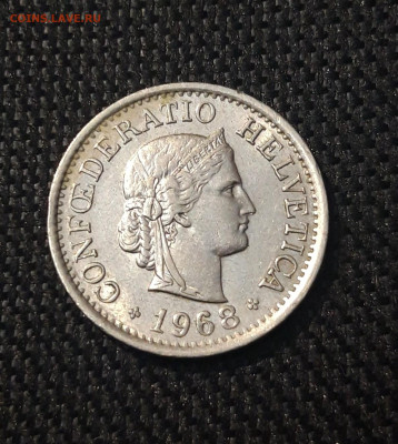 ШВЕЙЦАРИЯ 10 РАППЕН 1968 года До 22.09 - 20250302_195904