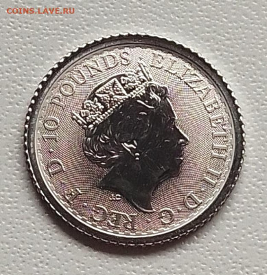 Великобритания,10 фунтов 2021(платина) до 21.09.25 в 22.00 - IMG_20250917_132214