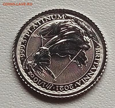 Великобритания,10 фунтов 2021(платина) до 21.09.25 в 22.00 - IMG_20250917_132207