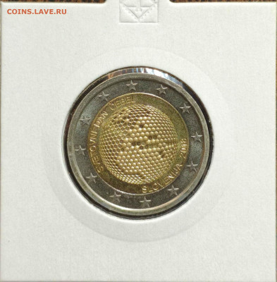 2 евро Словения 2018 г.,юбилейная,UNC,до 20.09.25г. 22:00мск - 1000003288_11zon