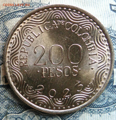 Колумбия 200 песо 2023 года до 22.09.2025 - IMG_20250903_104402