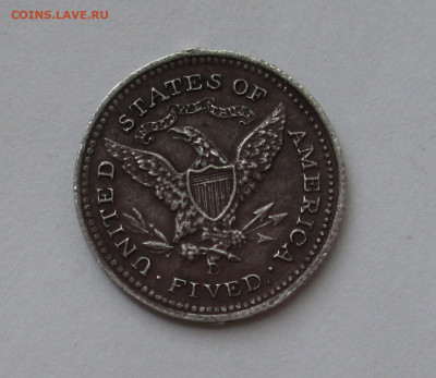 Жетон, монета США 1907? - IMG_1634.JPG