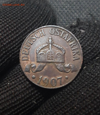 Германская Восточная Африка 1 геллер J 1907 До 24.09 - 20241229_172341