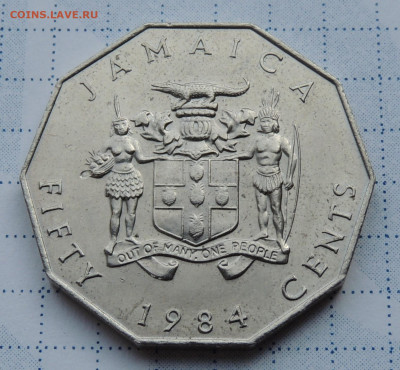 Ямайка 50 центов 1984 до 21.09.2025 - Ямайка 50 центов 84.JPG