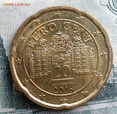 Австрия 20 центов 2016 года до 22.09.2025 - IMG_20250919_034355