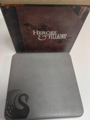 1дол 2011 Тувалу, Герои и злодеи (к-кт 5шт), Ag999, до 25.09 - ЯЯ Герои и злодеи- 4