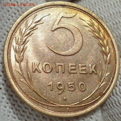 5 копеек 1950 СССР шт. 2.2. до 24.09.2025 в 22.10 по МСК - DSC02203.JPG