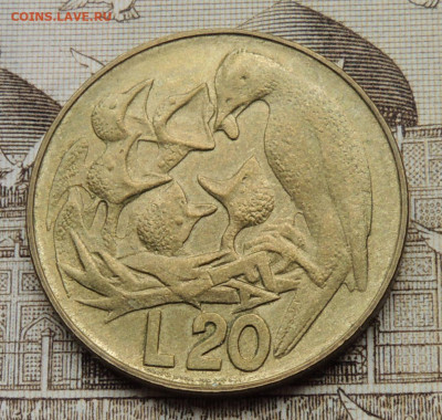 Сан-Марино 20 лир 1975 до 24.09.2025 - Сан-Марино 20 лир 75.JPG