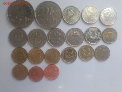 ФИКС Монеты Малайзии и Сингапура до 25.09.2025 22-00 мск - Малайзия и Сингапур 1