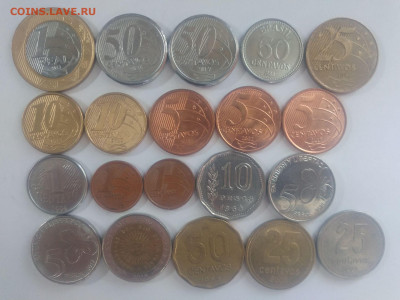 ФИКС Монеты Бразилии и Аргентины до 25.09.2025 22-00 мск - Бразилия и Аргентина 1