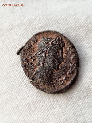 Римская Империя Нуммий 337-361 г. Констанций 2 Бронза до 24. - 5362088656002740728