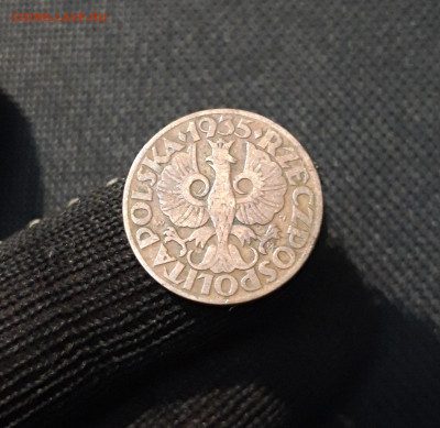 ПОЛЬША 5 ГРОШЕЙ 1935 года До 29.09 - 20250324_205423