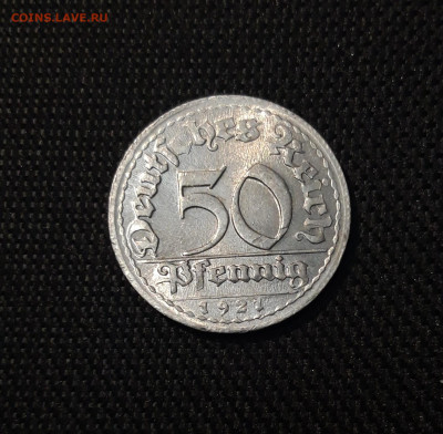 ГЕРМАНИЯ 50 ПФЕННИГОВ 1921 года До 29.09 - 20250308_202530