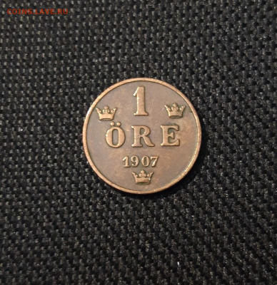 ШВЕЦИЯ 1 ЭРЕ 1907 года До 29.09 - 20250308_202702