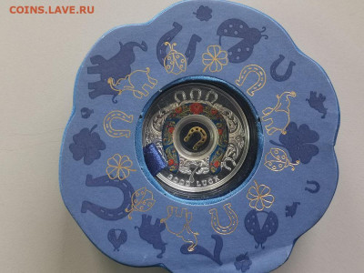 500 франков 2016 Камерун - Подкова на удачу, Ag999, до 29.09 - Ю Подкова-4